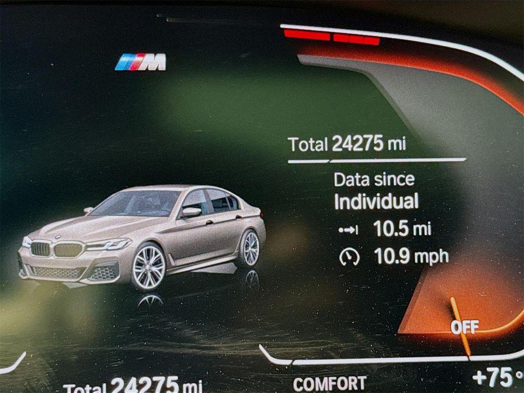 used 2022 BMW 530 car, priced at $38,411