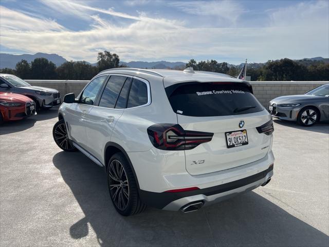 used 2024 BMW X3 car, priced at $44,645