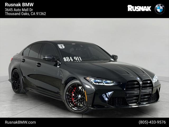 used 2024 BMW M3 car, priced at $83,911