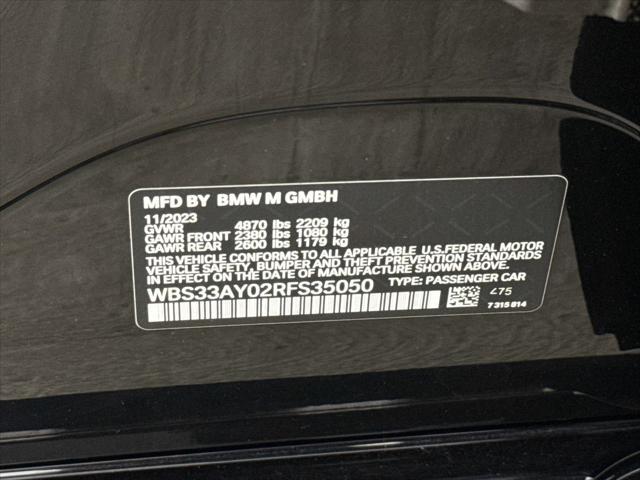 used 2024 BMW M3 car, priced at $84,911