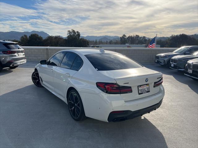 used 2022 BMW M550 car, priced at $55,411