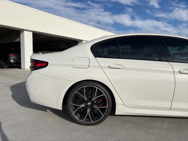 used 2022 BMW M550 car, priced at $55,411