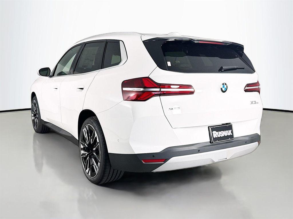 new 2025 BMW X3 car, priced at $59,480