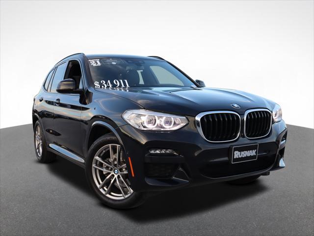 used 2021 BMW X3 PHEV car, priced at $32,911