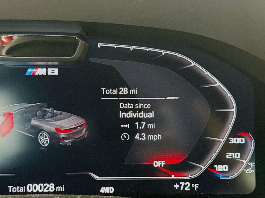 new 2025 BMW M8 car, priced at $159,330