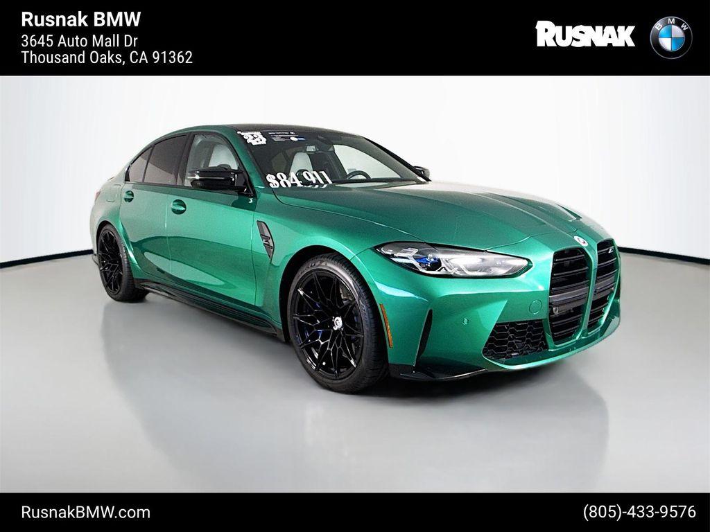 used 2023 BMW M3 car, priced at $84,411