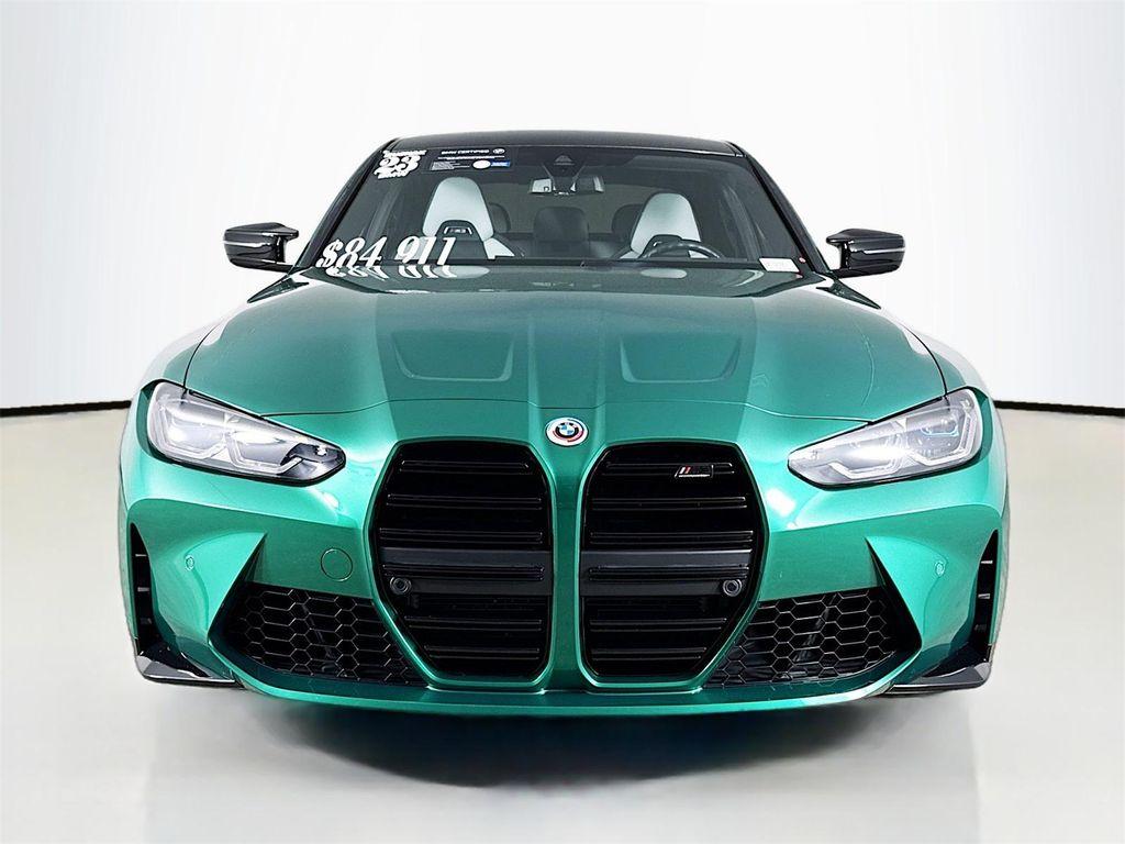 used 2023 BMW M3 car, priced at $84,411
