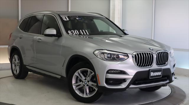 used 2021 BMW X3 car, priced at $29,411