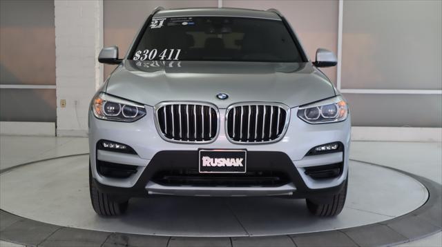 used 2021 BMW X3 car, priced at $29,411