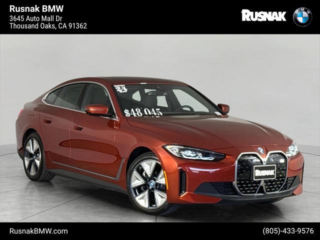 used 2024 BMW i4 Gran Coupe car, priced at $46,045