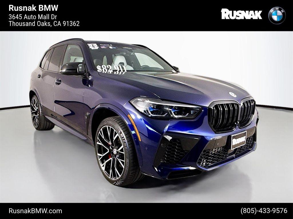 used 2022 BMW X5 M car, priced at $82,911