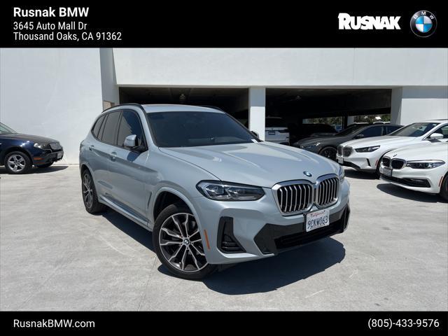 used 2022 BMW X3 car, priced at $36,911