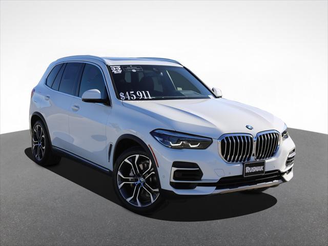 used 2022 BMW X5 car, priced at $45,411