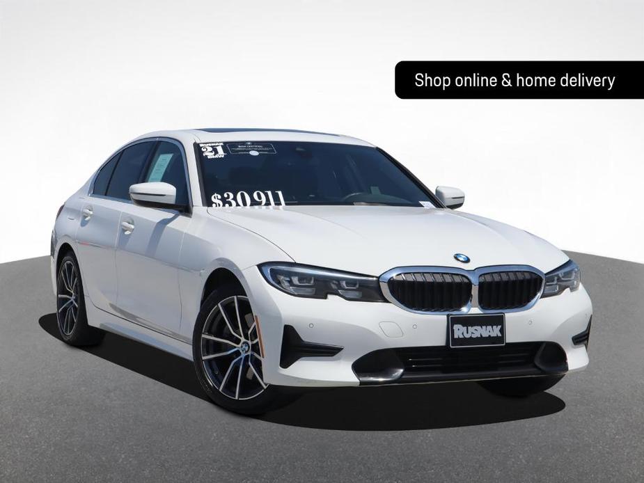 used 2021 BMW 330e car, priced at $30,411