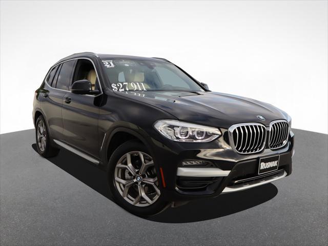 used 2021 BMW X3 car, priced at $27,911