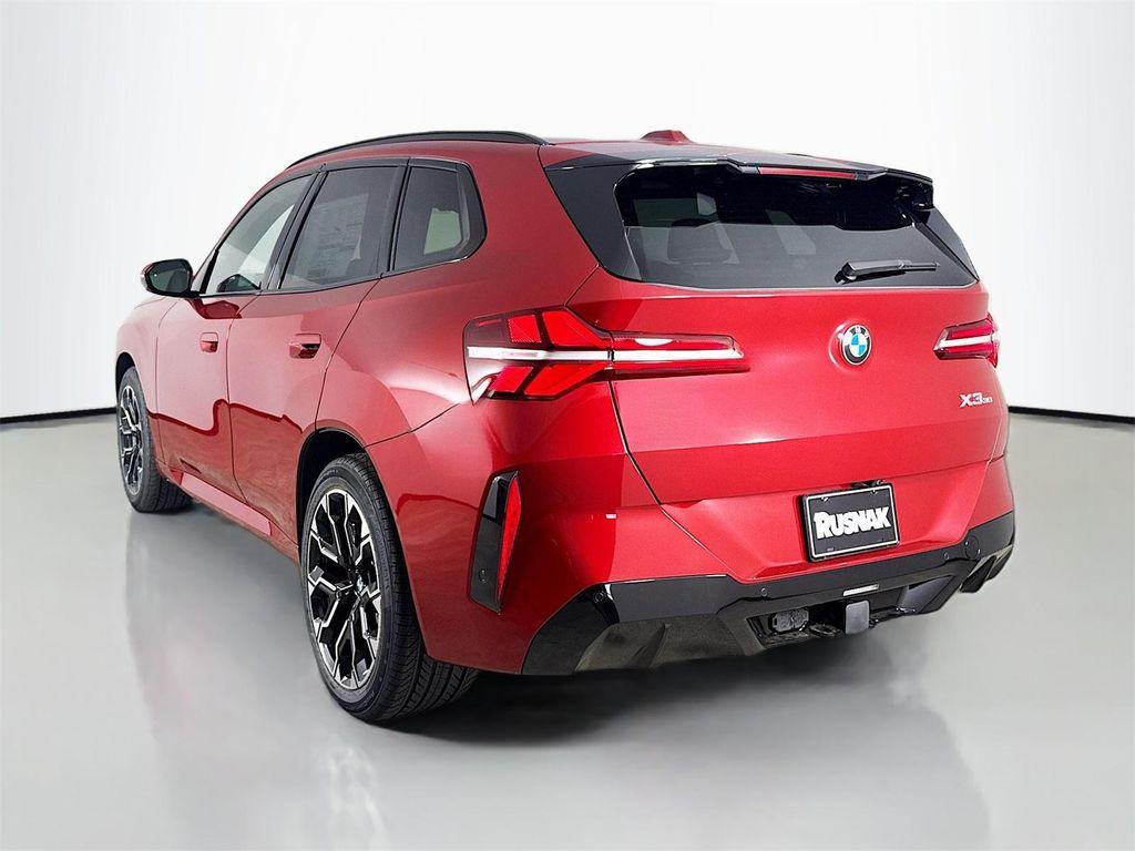 new 2025 BMW X3 car, priced at $58,875