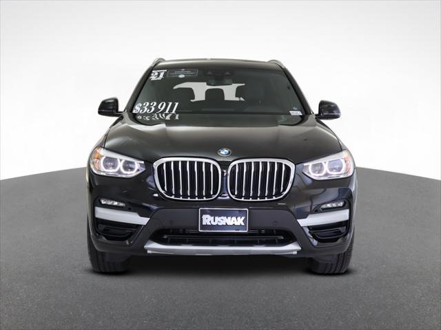 used 2021 BMW X3 car, priced at $30,911