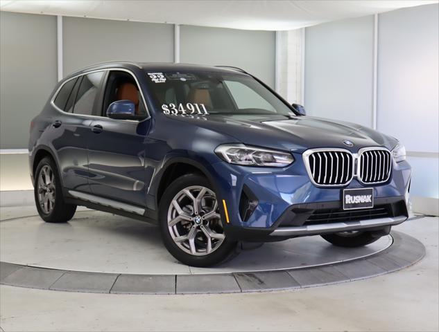 used 2022 BMW X3 car, priced at $34,911