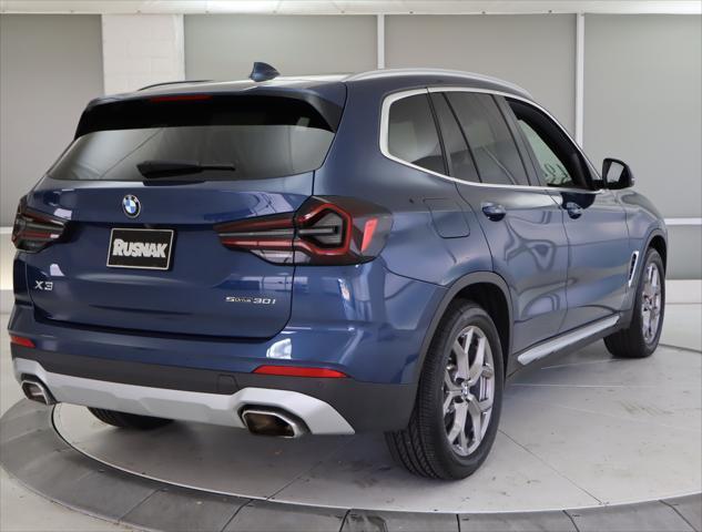 used 2022 BMW X3 car, priced at $34,911