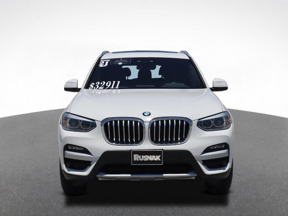used 2021 BMW X3 car, priced at $31,911