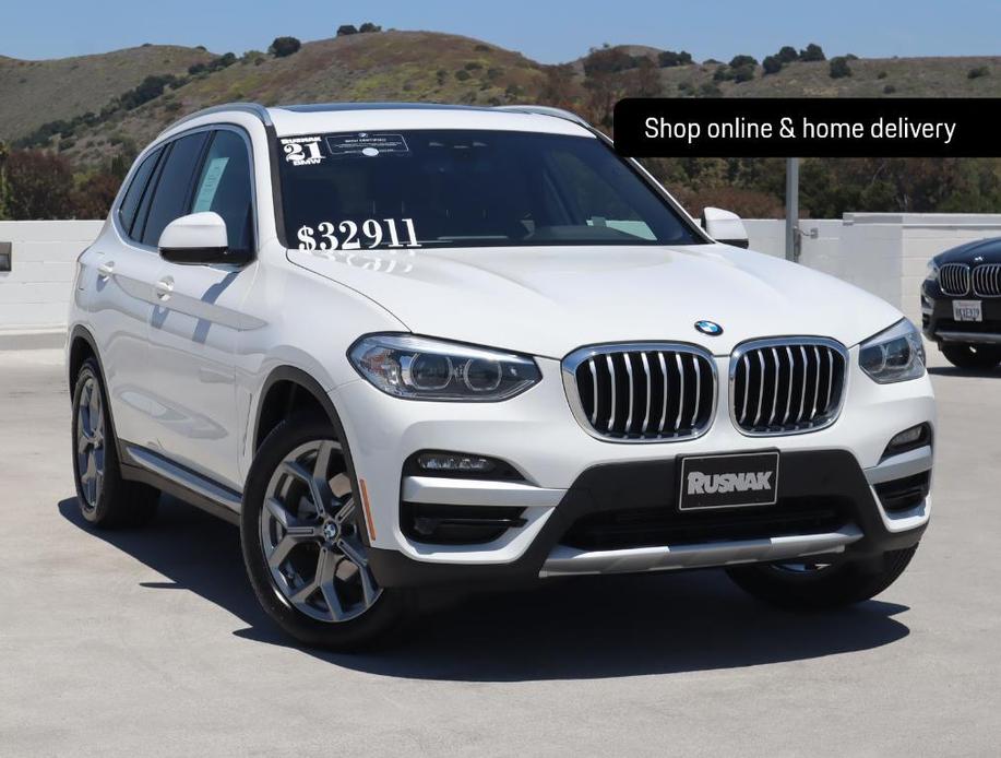 used 2021 BMW X3 car, priced at $32,411