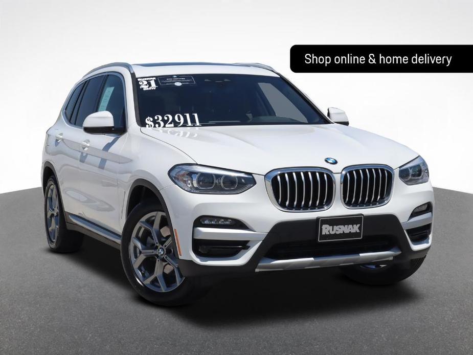 used 2021 BMW X3 car, priced at $31,911