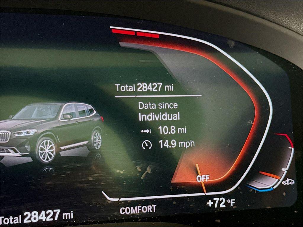 used 2022 BMW X3 car, priced at $32,911