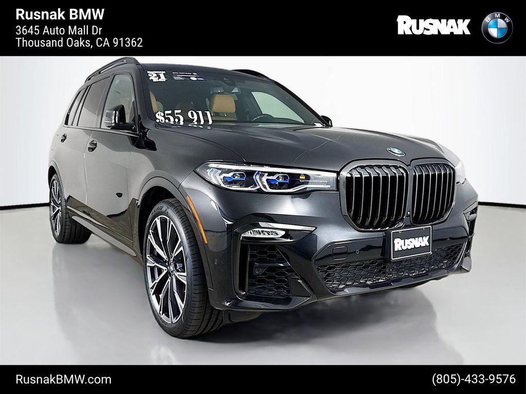 used 2021 BMW X7 car, priced at $54,911