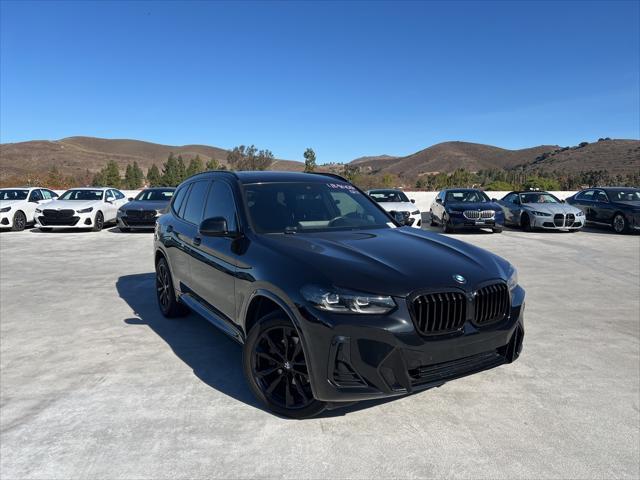 used 2022 BMW X3 car, priced at $34,411