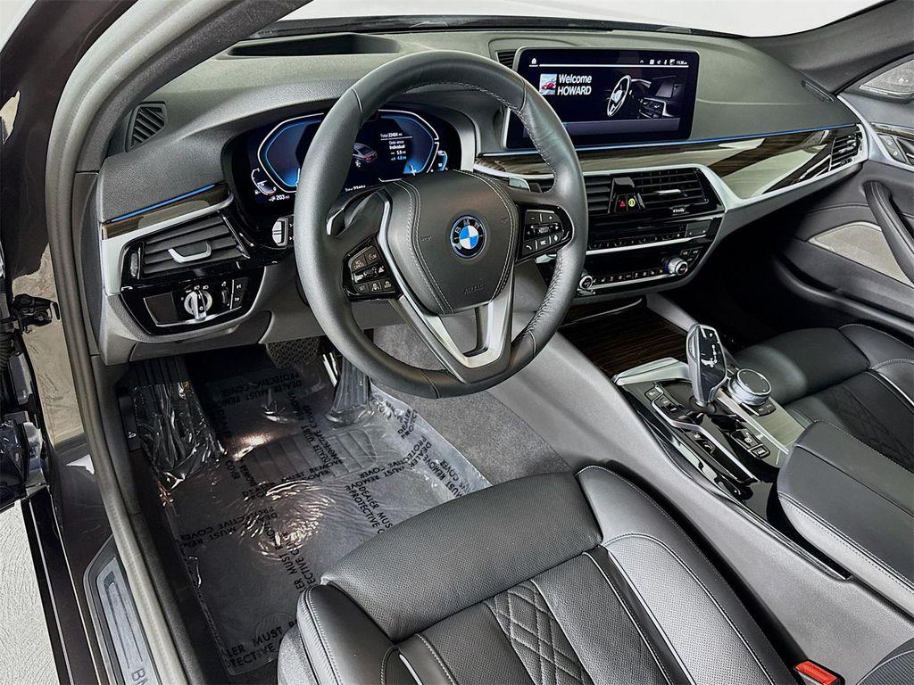 used 2023 BMW 530e car, priced at $39,911