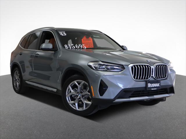 used 2024 BMW X3 car, priced at $44,195