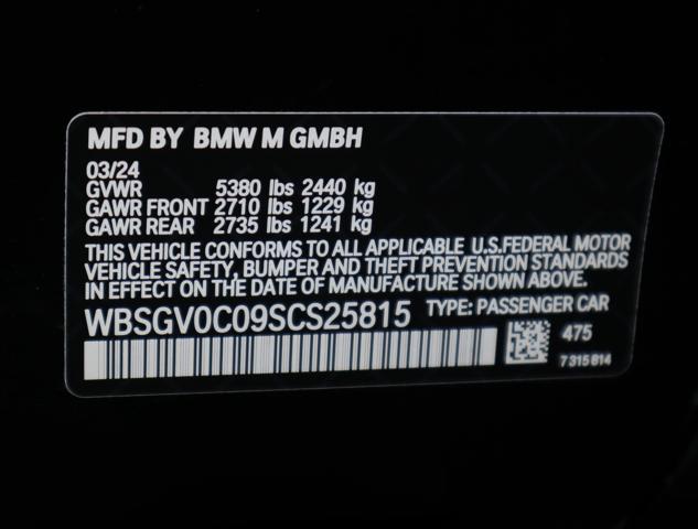 new 2025 BMW M8 Gran Coupe car, priced at $168,265