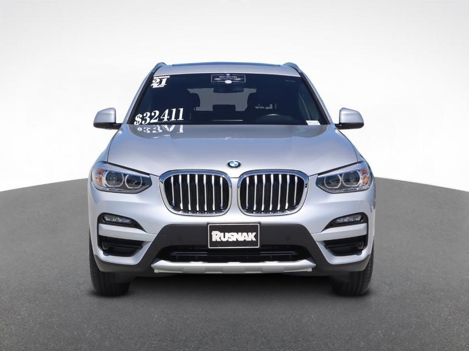 used 2021 BMW X3 car, priced at $29,911