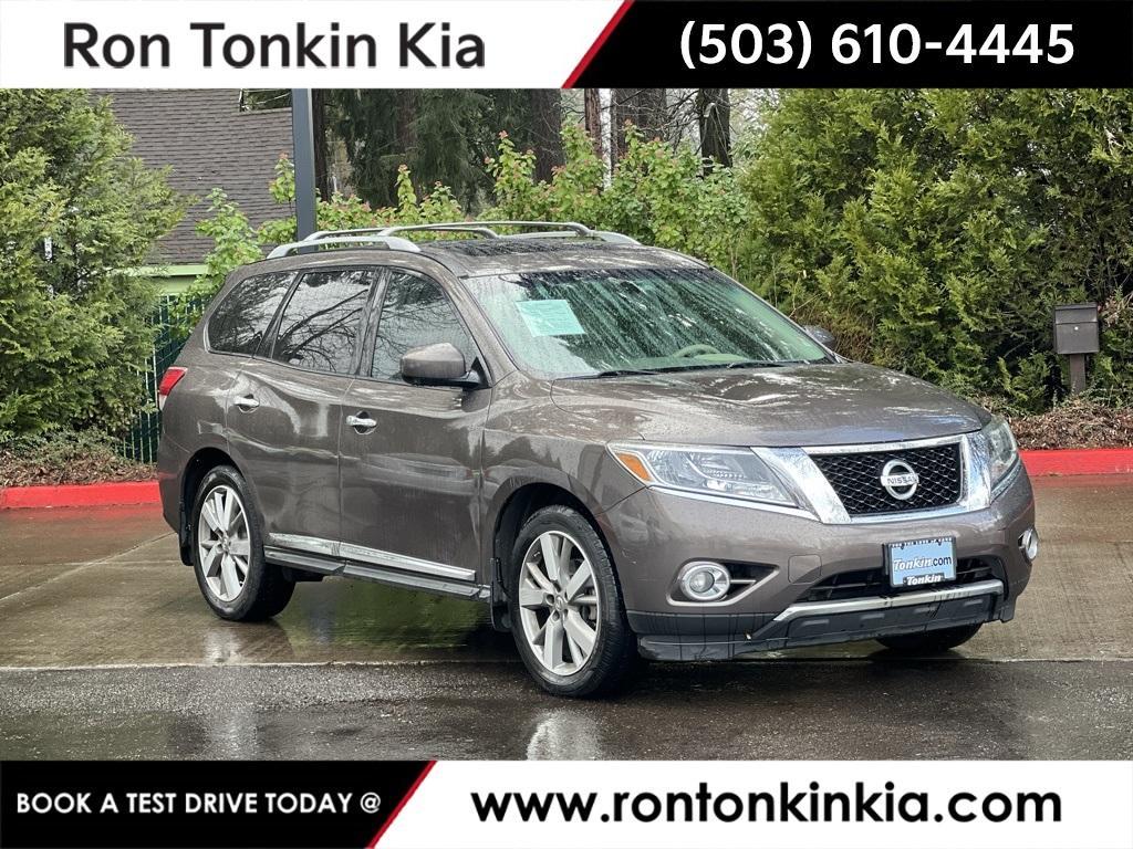 used 2015 Nissan Pathfinder car, priced at $17,255