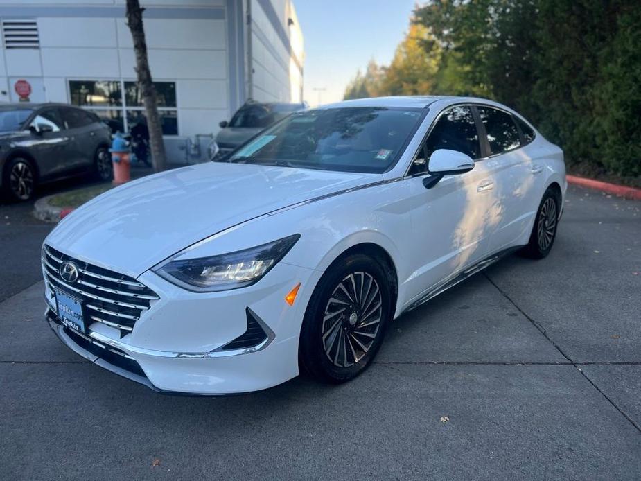 used 2022 Hyundai Sonata Hybrid car, priced at $18,999