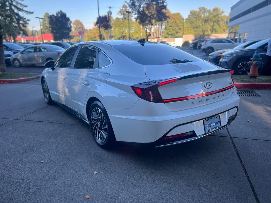 used 2022 Hyundai Sonata Hybrid car, priced at $18,999