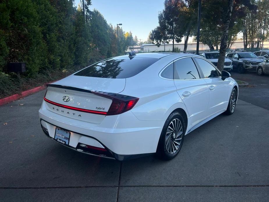 used 2022 Hyundai Sonata Hybrid car, priced at $18,999