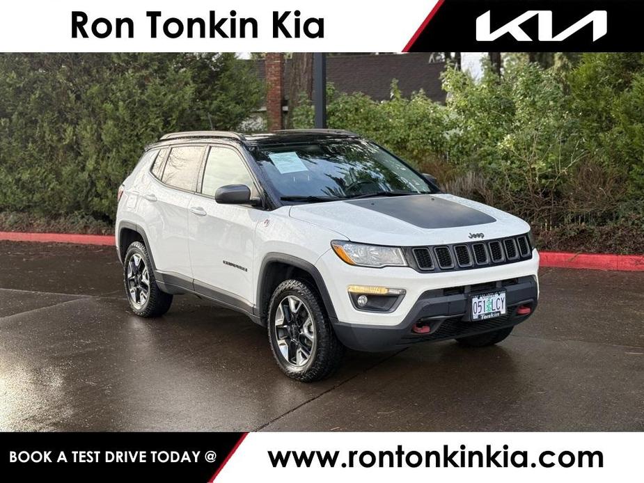 used 2018 Jeep Compass car, priced at $17,999