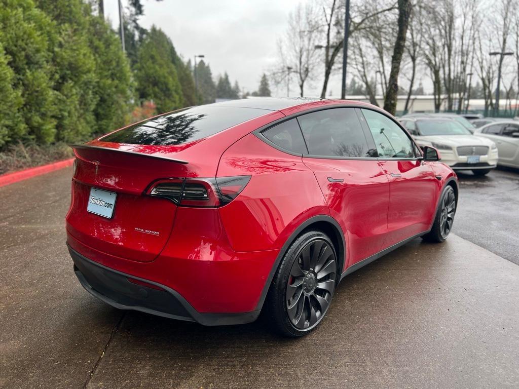 used 2022 Tesla Model Y car, priced at $34,999