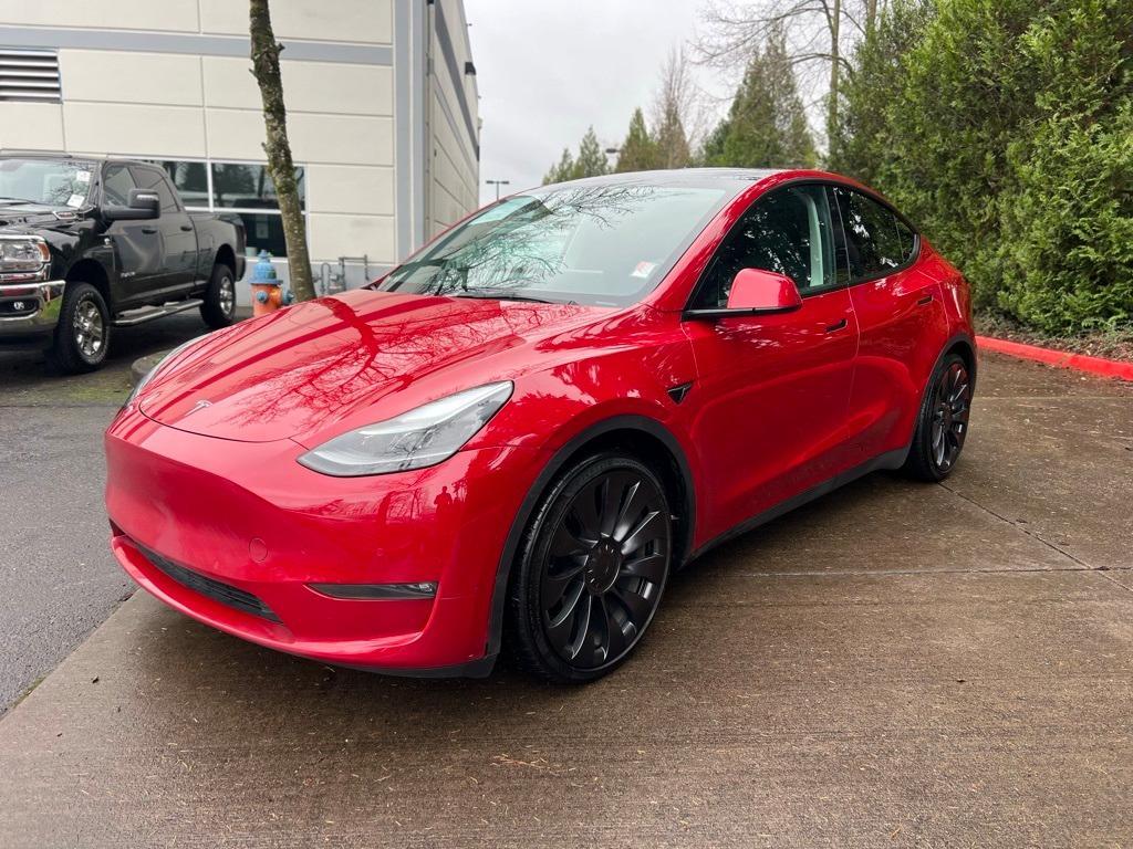 used 2022 Tesla Model Y car, priced at $34,999