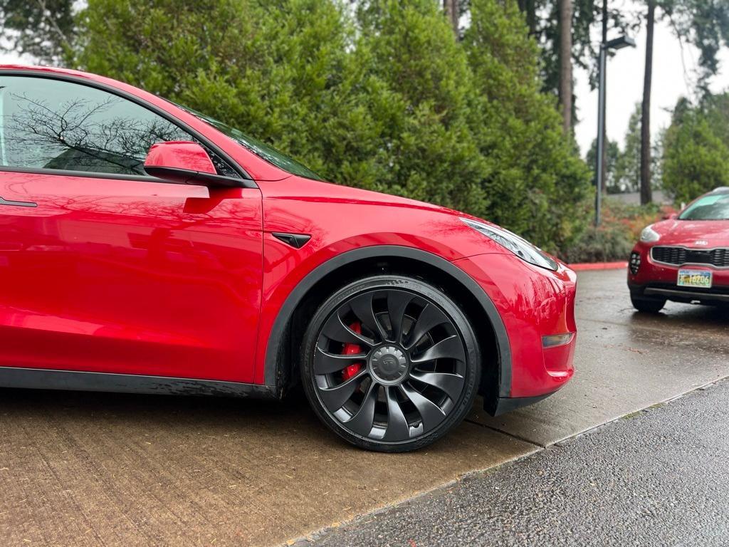 used 2022 Tesla Model Y car, priced at $34,999