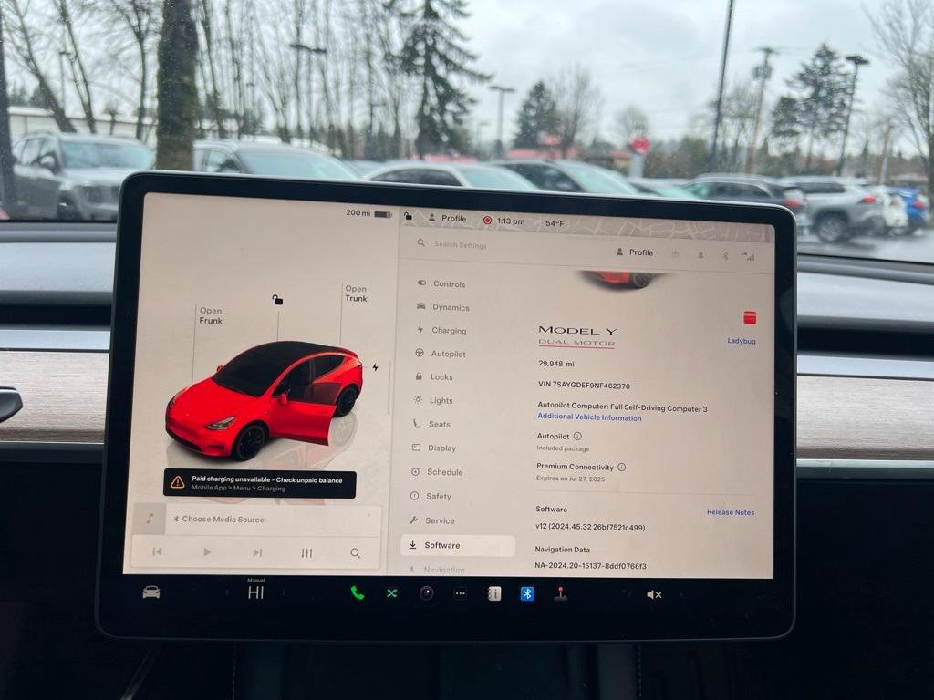 used 2022 Tesla Model Y car, priced at $34,999