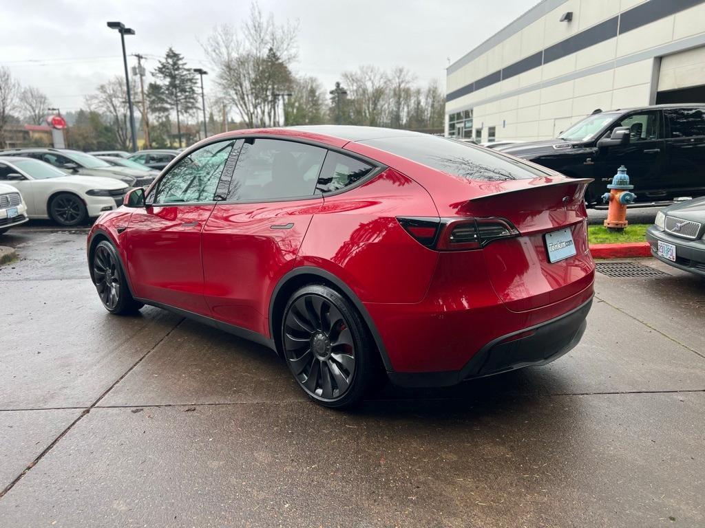 used 2022 Tesla Model Y car, priced at $34,999