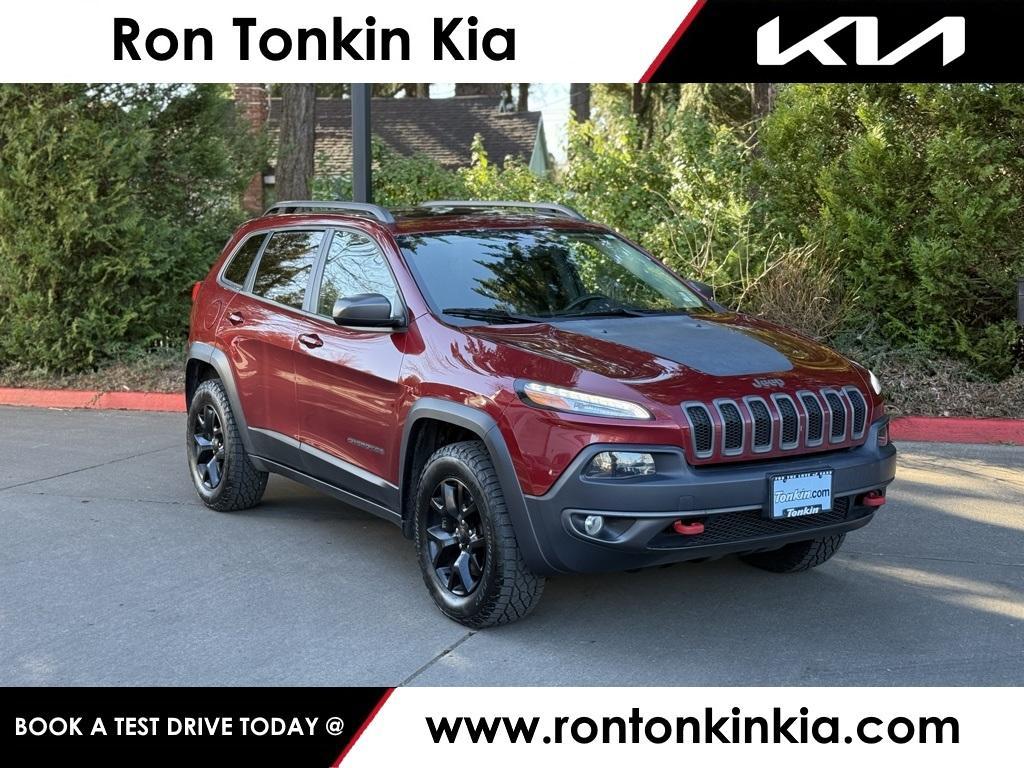 used 2014 Jeep Cherokee car, priced at $15,495