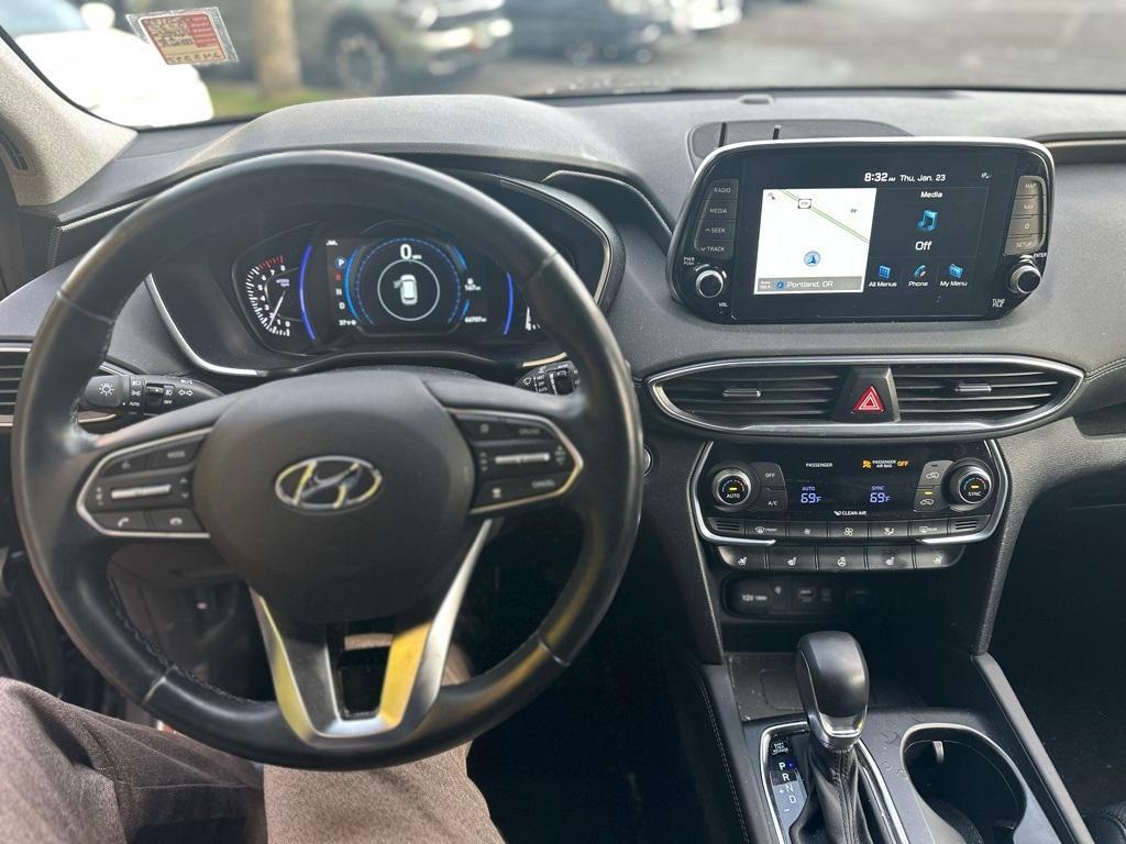 used 2020 Hyundai Santa Fe car, priced at $21,999