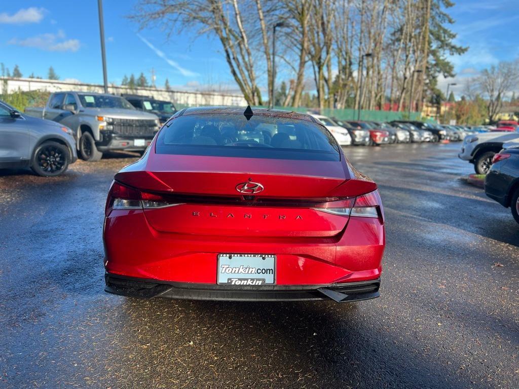 used 2021 Hyundai Elantra car, priced at $17,298