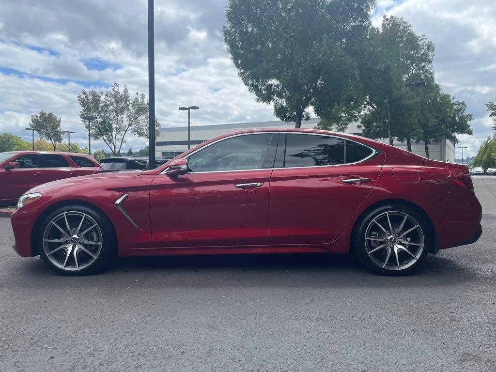 used 2021 Genesis G70 car, priced at $22,999