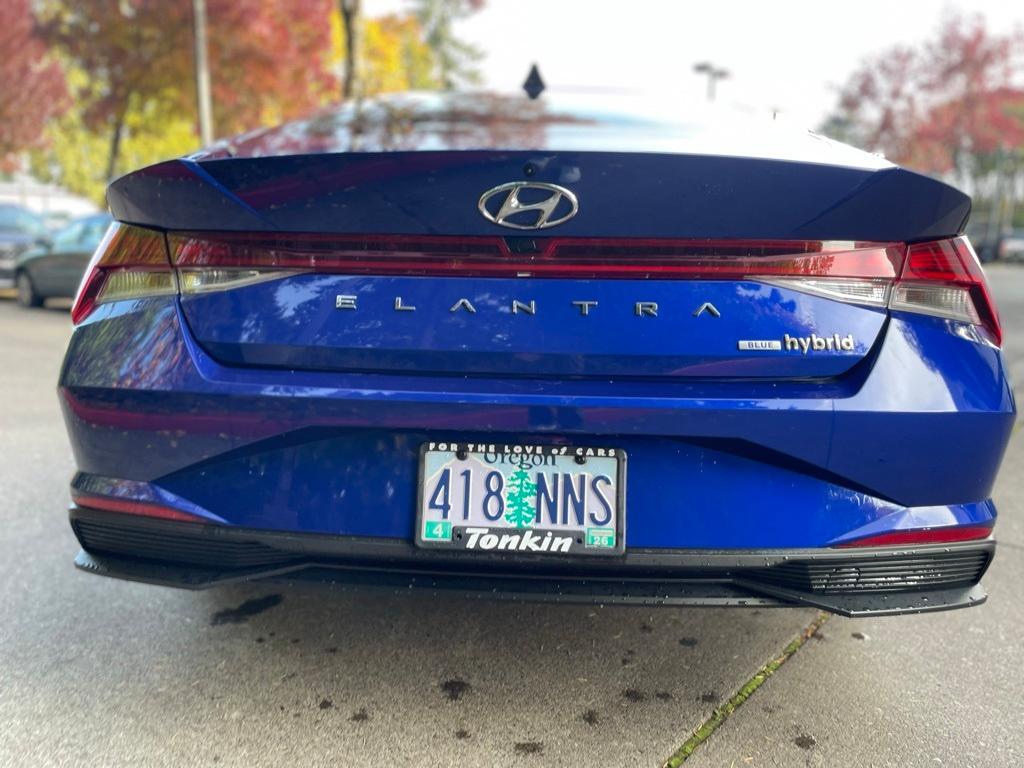 used 2022 Hyundai ELANTRA HEV car, priced at $19,999