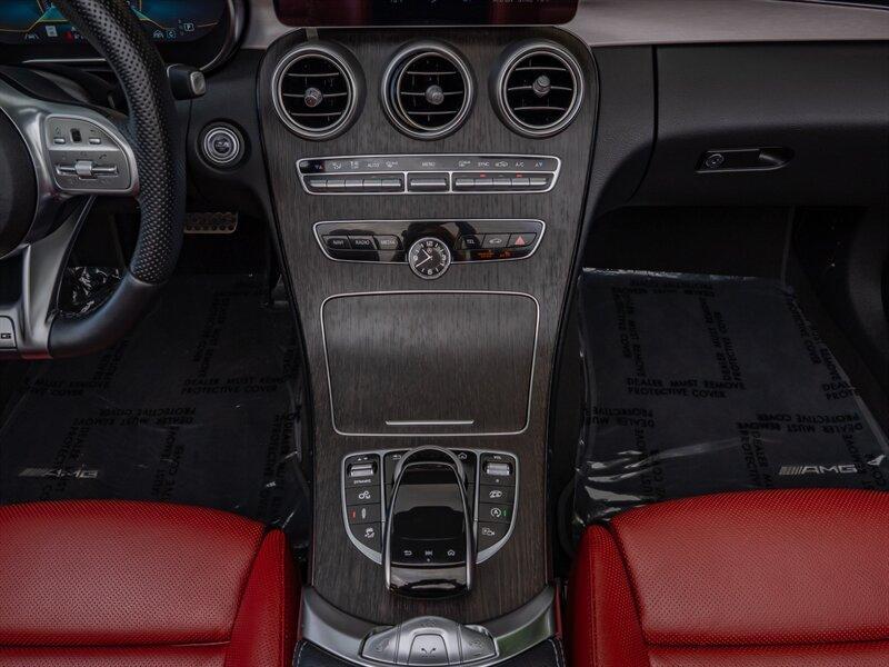 used 2021 Mercedes-Benz AMG C 43 car, priced at $49,985