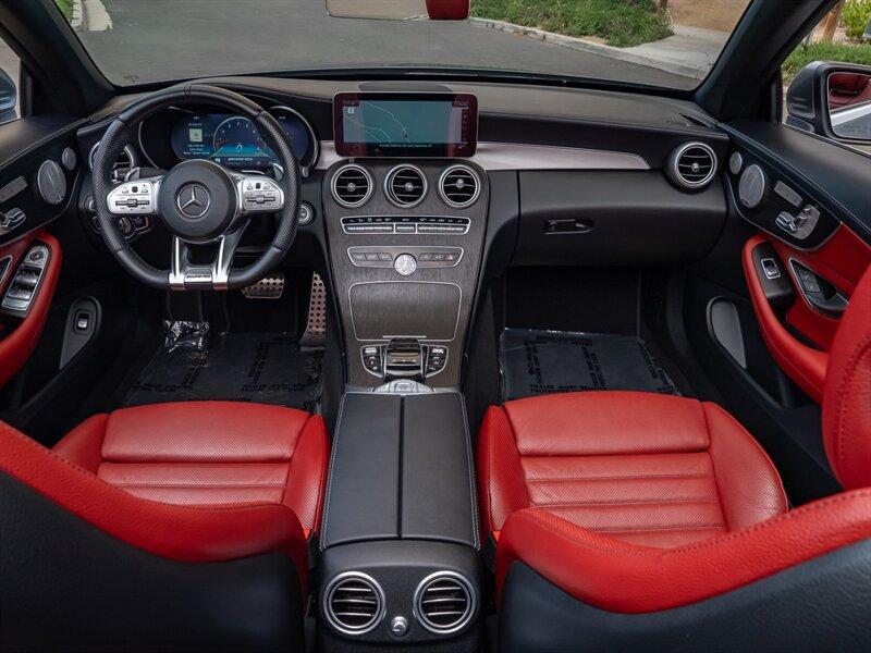 used 2021 Mercedes-Benz AMG C 43 car, priced at $49,985